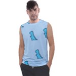 Dinosaur , Cute, Pastel, Men s Regular Tank Top