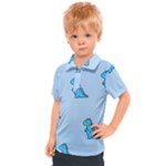 Dinosaur , Cute, Pastel, Kids  Polo T-Shirt