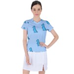 Dinosaur , Cute, Pastel, Women s Sports Top