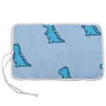 Dinosaur , Cute, Pastel, Pen Storage Case (M)