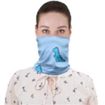 Dinosaur , Cute, Pastel, Face Covering Bandana (Adult)