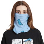 Dinosaur , Cute, Pastel, Face Covering Bandana (Two Sides)