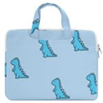 Dinosaur , Cute, Pastel, MacBook Pro 15  Double Pocket Laptop Bag 