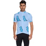 Dinosaur , Cute, Pastel, Men s Short Sleeve Cycling Jersey