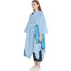 Women s Hooded Rain Ponchos 