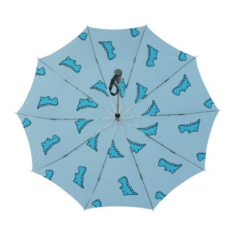 Dinosaur , Cute, Pastel, Automatic Folding Umbrella with Case (Large) from ArtsNow.com