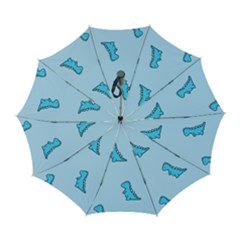 Dinosaur , Cute, Pastel, Automatic Folding Umbrella with Case (Large) from ArtsNow.com