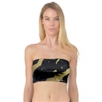 Marble Black, Kiss, Gold, Pretty Bandeau Top