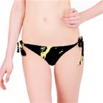 Marble Black, Kiss, Gold, Pretty Bikini Bottoms