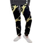 Marble Black, Kiss, Gold, Pretty Men s Jogger Sweatpants