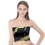 Marble Black, Kiss, Gold, Pretty Tube Top