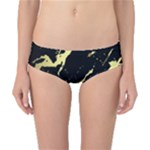 Marble Black, Kiss, Gold, Pretty Classic Bikini Bottoms