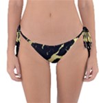 Marble Black, Kiss, Gold, Pretty Reversible Bikini Bottoms