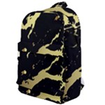 Marble Black, Kiss, Gold, Pretty Classic Backpack