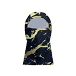 Marble Black, Kiss, Gold, Pretty Balaclava Face Mask