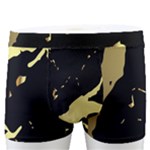 Marble Black, Kiss, Gold, Pretty Men s Boxer Briefs