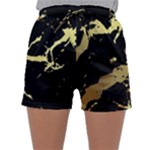 Marble Black, Kiss, Gold, Pretty Sleepwear Shorts