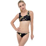 Marble Black, Kiss, Gold, Pretty The Little Details Bikini Set