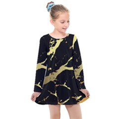 Kids  Long Sleeve Dress 