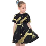 Marble Black, Kiss, Gold, Pretty Kids  Sailor Dress