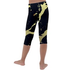 Kids  Lightweight Velour Capri Leggings  