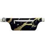 Marble Black, Kiss, Gold, Pretty Active Waist Bag