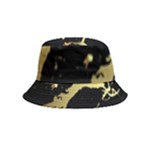 Marble Black, Kiss, Gold, Pretty Bucket Hat (Kids)