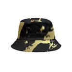 Marble Black, Kiss, Gold, Pretty Inside Out Bucket Hat (Kids)