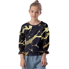 Kids  Cuff Sleeve Top 