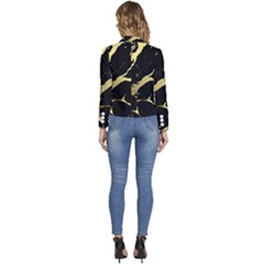 Women s Long Sleeve Revers Collar Cropped Jacket 