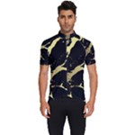 Marble Black, Kiss, Gold, Pretty Men s Short Sleeve Cycling Jersey