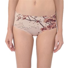 Mid-Waist Bikini Bottoms 