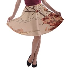 A-line Skater Skirt 