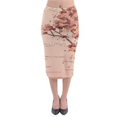 Midi Pencil Skirt 