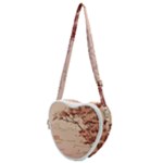 Pastel Nature , Art, Blue, Cute, Nature, Pink Heart Shoulder Bag