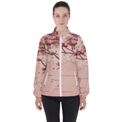 Women s High Neck Windbreaker 