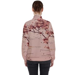 Women s High Neck Windbreaker 