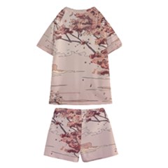 Kids  Swim T-Shirt and Shorts Set 