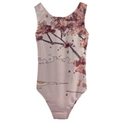 Kids  Cut-Out Back One Piece Swimsuit 