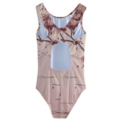 Kids  Cut-Out Back One Piece Swimsuit 