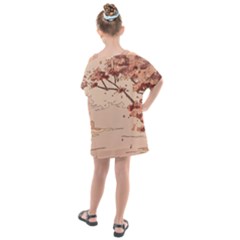 Kids  One Piece Chiffon Dress 