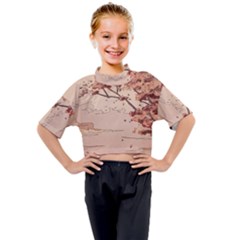 Kids Mock Neck T-Shirt 