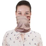 Pastel Nature , Art, Blue, Cute, Nature, Pink Face Covering Bandana (Adult)