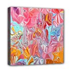 Marbling art Mini Canvas 8  x 8  (Stretched)