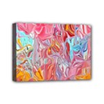 Marbling art Mini Canvas 7  x 5  (Stretched)