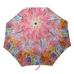 Marbling art Folding Umbrellas