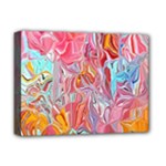 Marbling art Deluxe Canvas 16  x 12  (Stretched) 