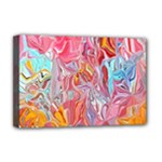 Marbling art Deluxe Canvas 18  x 12  (Stretched)