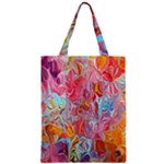 Marbling art Zipper Classic Tote Bag