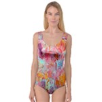 Marbling art Princess Tank Leotard 